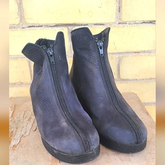 Arche Leather Ankle Boots - Picture 2 of 12